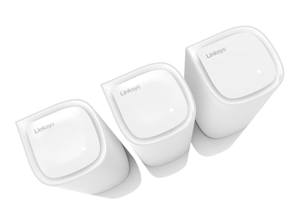 Linksys VELOP Pro 6E - Wifi-system - (router) - upp till 3000 kvadratfot - mesh 1GbE - Wi-Fi 6 - flera band