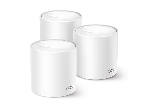 TP-Link Deco X10, Vit, Intern, Mesh-router, 190 m², Dual-band (2,4 GHz / 5 GHz), Wi-Fi 6 (802.11ax)