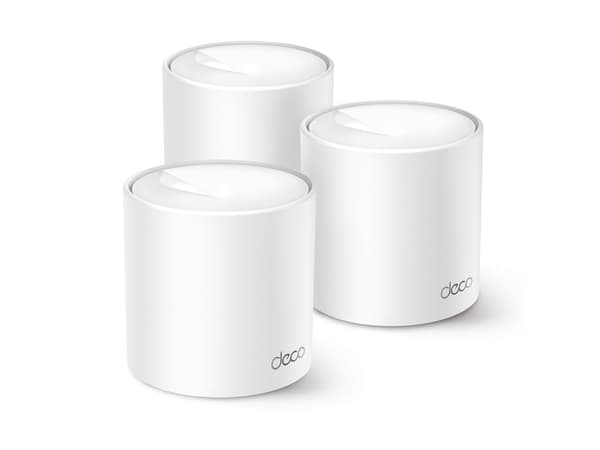 TP-Link Deco X10, Vit, Intern, Mesh-router, 190 m², Dual-band (2,4 GHz / 5 GHz), Wi-Fi 6 (802.11ax)