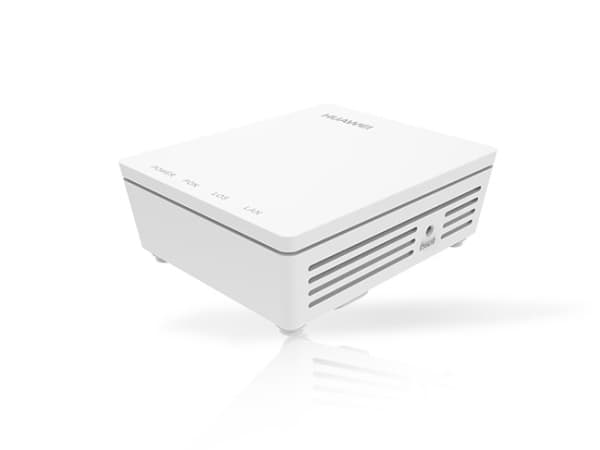Huawei EG8010HV6, Optisk nettverksterminal (ONT), Hvit, 10,100,1000 Mbit/s, 10/100/1000Base-T(X), 100 - 240 V, 11 - 14 V