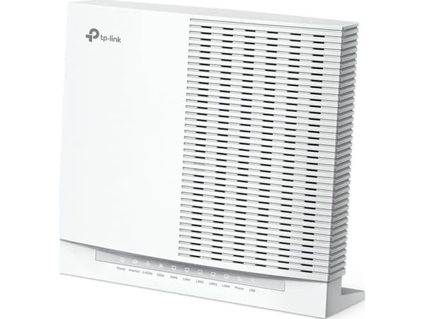 TP-Link EX820v, Wi-Fi 6 (802.11ax), Dobbelbånd (2.4 GHz / 5 GHz), Ethernet/bredbåndsforbindelse, Hvit, Frittstående router
