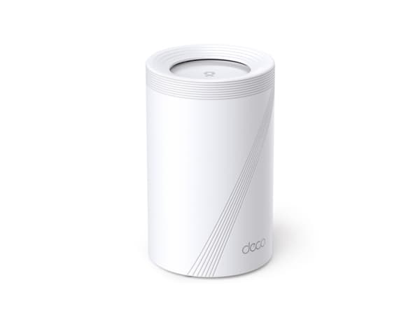 TP-Link Deco BE65, Hvit, Innvendig lys, Mesh system, Tre-båndsfrekvens (2,4 GHz / 5 GHz / 6 GHz), Wi-Fi 7 (802.11be), 9214 Mbit/s