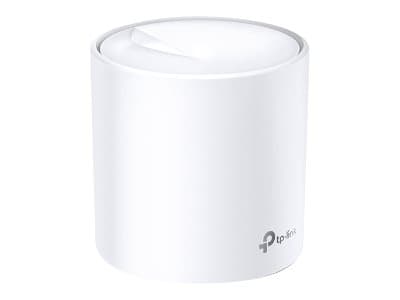 TP-Link Deco X20 - Wi-Fi-system - (ruter) - maske 1GbE - Wi-Fi 6 - Dobbeltbånd Hvit