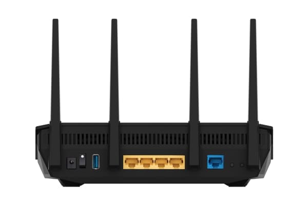 ASUS RT-AX5400 - Trådløs ruter 4-portssvitsj - 1GbE - Wi-Fi 6 - Dobbeltbånd