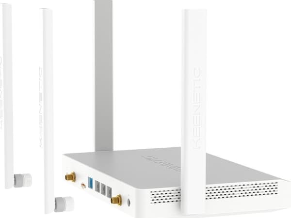 Trådløs ruter|KEENETIC|Trådløs ruter|1200 Mbps|Mesh|Wi-Fi 5|USB 2.0|4x10/100/1000M|Antall antenner 4|4G|KN-2910-01-EU
