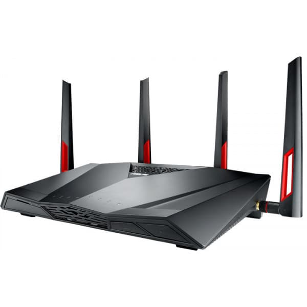 Asus DSL-AC88U Dual-band ADSL2+/VDSL -modeemi musta