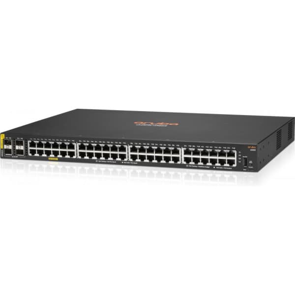 HPE Aruba 6000 48G Class4 PoE 4SFP 370W Switch -48-porttinen kytkin