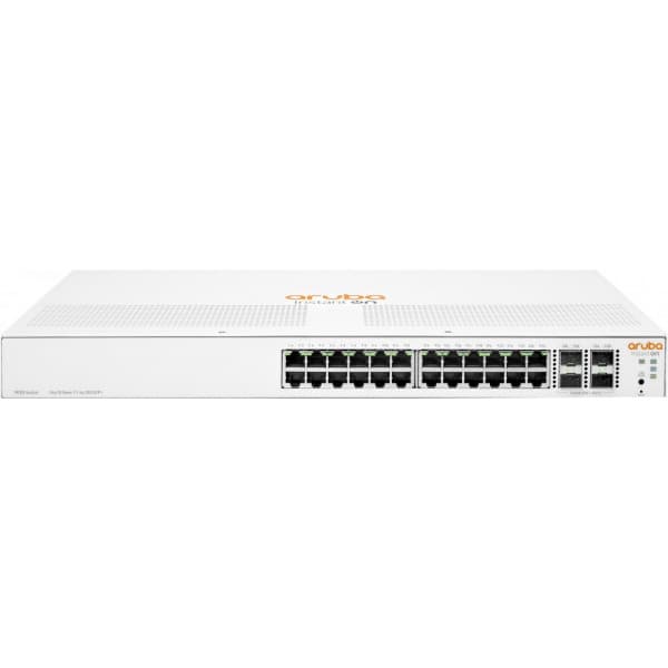 Aruba Instant On 1930 24G 4SFP/SFP+ Switch 24port switch. Hvid