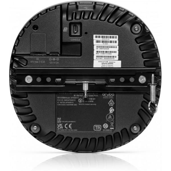 HPE Aruba AP615 (RW) Dualradio Triband 2x2:2 802.11ax WiFi 6E access point