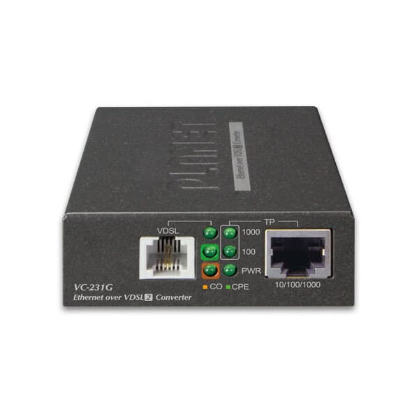 PLANET VC-231G, Ethernet - VDSL2 -medieomvandlare