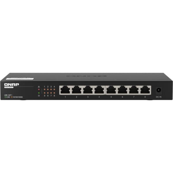 QNAP QSW-1108-8T - 2,5 GbE - 8-port switch