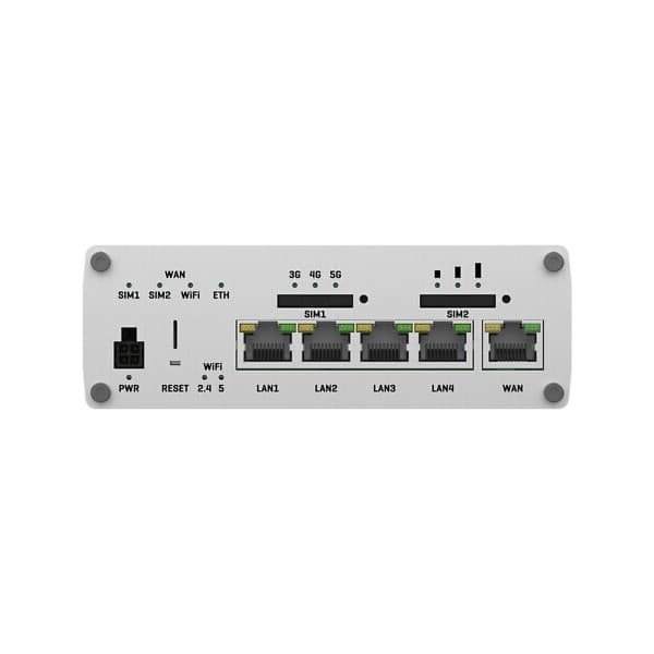 Teltonika RUTX50 5G/4G/3G-modem och WiFi-router