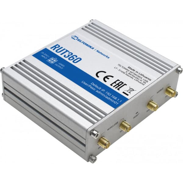 Teltonika RUT360 3G/4G/LTE-modeemi ja WiFi-reititin