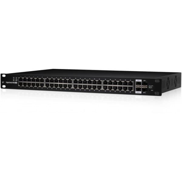 Ubiquiti EdgeSwitch 48 500 W -48-portig -switch Svart