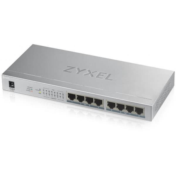 ZyXEL GS-1008HP -8-porttinen kytkin