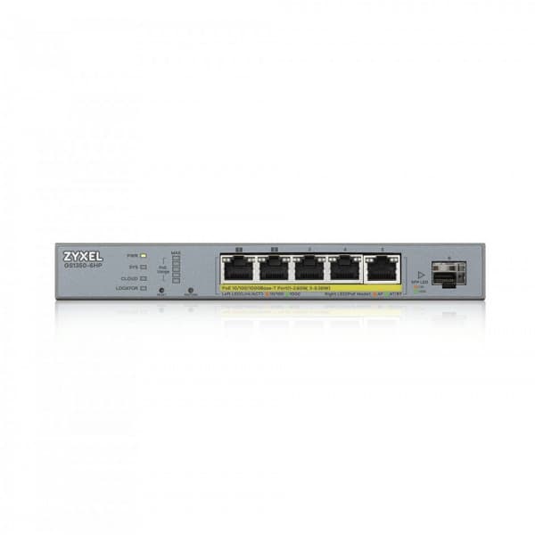 ZyXEL GS1350-6HP -6-portig switch