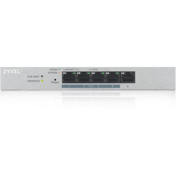 ZyXEL GS1200-5HPv2 - 5-port switch