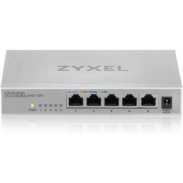 ZyXEL MG-105 25G -5-porttinen kytkin