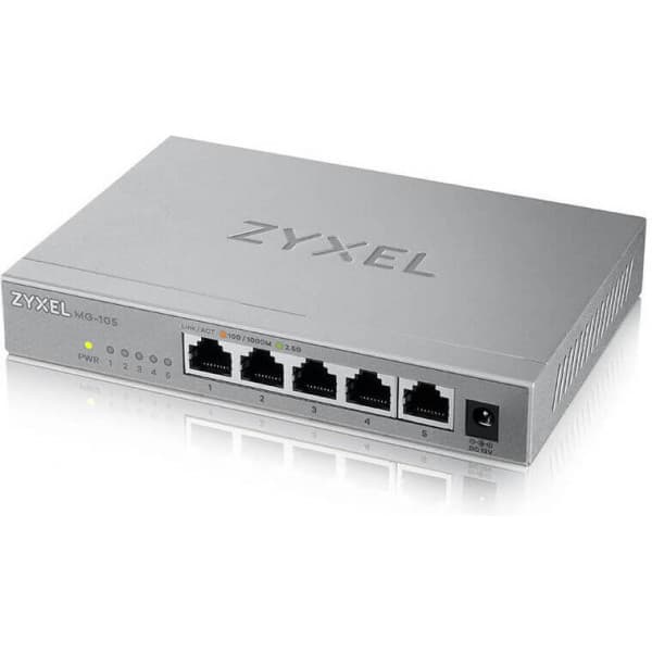 ZyXEL MG-105 25G -5-porttinen kytkin