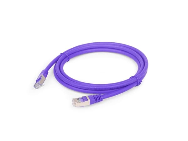 Gembird PP6A-LSZHCU-V-30M, 30 m, Cat6, S/FTP (S-STP), RJ-45, RJ-45, fiolett