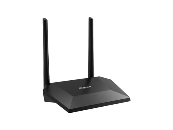 Dahua Technology N3 N300 Wireless Router, Wi-Fi 4 (802.11n), Single-band (2.4 GHz), Ethernet LAN, Black, Tabletop router