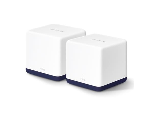 Mercusys Halo H50G (2-pack), Hvit, Innvendig lys, Mesh system, 350 m², Dobbelbånd (2.4 GHz / 5 GHz), Wi-Fi 5 (802.11ac)
