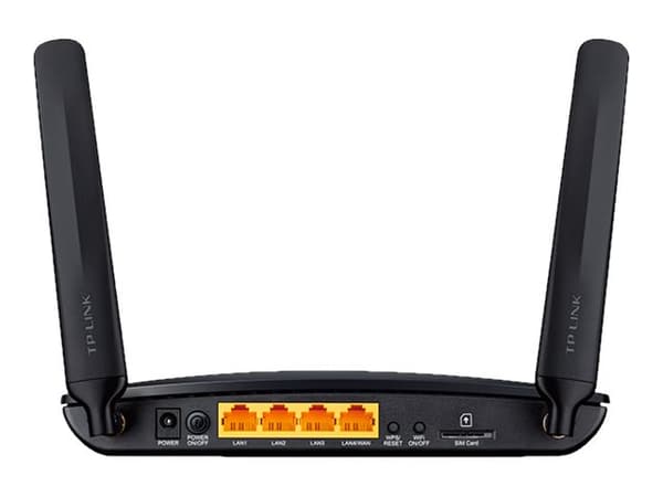 TP-Link TL-MR6400 - Trådløs ruter - WWAN 4-portssvitsj 2,4 GHz