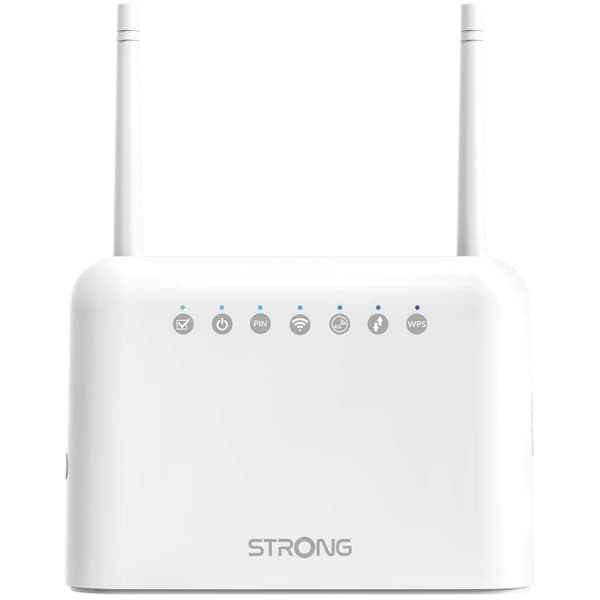 Strong 4G-ruter WiFi 300Mbit/s Hvit