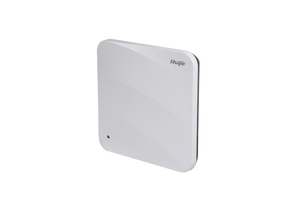 Access Point RUIJIE Access Point Ruijie | Wi-Fi 6 - 802.11ax - 2,97 Gbps | 1 1 Gbit-port + 1 2,5 Gbit SFP-port | Drevet av PoE | Innvendig Hvit