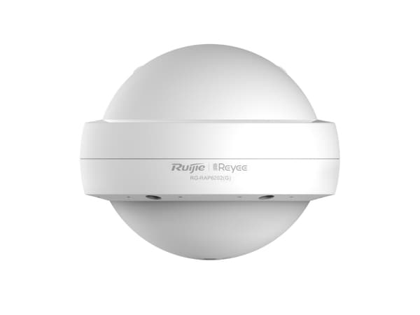 Tilgangspunkt Reyee Tilgangspunkt Reyee AC1300 | Wi-Fi 5 - 802.11ac - 1267 Mbps | 2 porter 1Gbit | Drevet av PoE++ | Utendørs IP68 Hvit