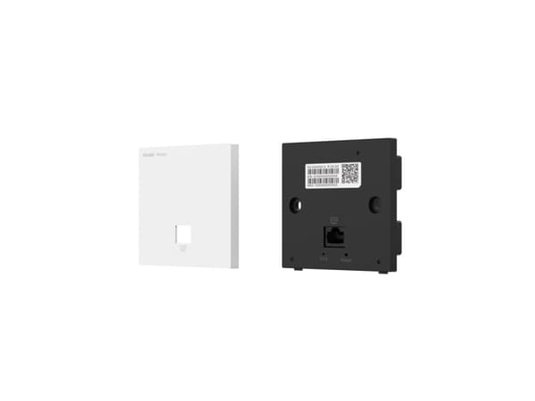 Tilgangspunkt Reyee Tilgangspunkt Reyee AC1300 | Wi-Fi 5 - 802.11ac - 1267 Mbps | 2 porter 1Gbit | Drevet av PoE | For innfelt boks