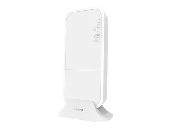 MikroTik wAP LTE kit (2024) - Trådløst tilgangspunkt - Wi-Fi - 2.4 GHz - UMTS B1/B3/B5/B8 / LTE B1/B3/B5/B7/B8/B20/B28/B38/B40/B41 - desktop / ceilin Hvit