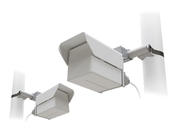 MikroTik Wireless Wire Cube Pro - Trådløs ruter 1GbE - Wi-Fi 5 - 802.11ad (WiGig) - 5 GHz / 60 GHz - stangmonterbar Hvit