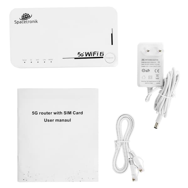 SP-RM50 mobiili 5G-reititin SIM-kortille WiFi 6