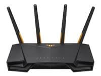 Asus TUF Gaming AX3000 V2 trådløs ruter på skrivebordet