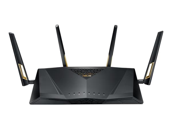 Asus RT-AX88U trådløs ruter for skrivebord Sort