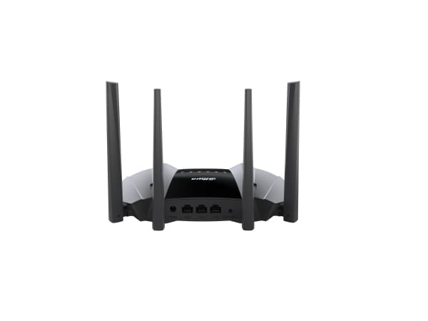 Dahua Technology AX15M, Wi-Fi 6 (802.11ax), Dual-band (2,4 GHz / 5 GHz), Nätverksansluten (Ethernet), Svart, Bordsrouter