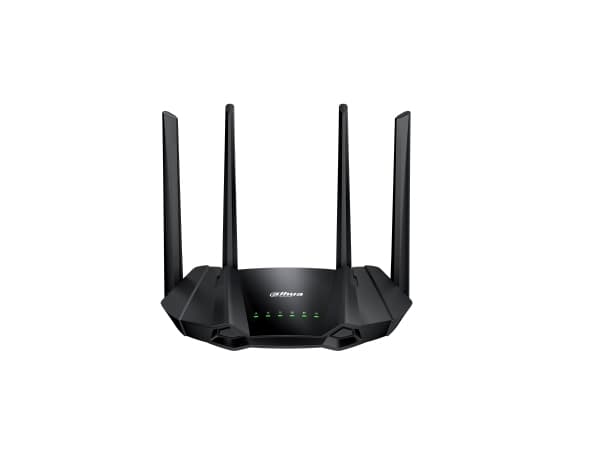 Dahua Technology AX15M, Wi-Fi 6 (802.11ax), Dual-band (2,4 GHz / 5 GHz), Nätverksansluten (Ethernet), Svart, Bordsrouter