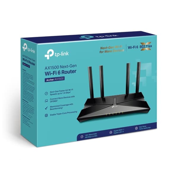 TP-LINK WiFi-reititin 6 AX1500 TL-ARCHER AX10