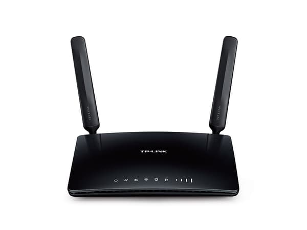 TP-LINK SIM/Dual-band 4G LTE langaton reititin, AC750/Archer MR200 musta
