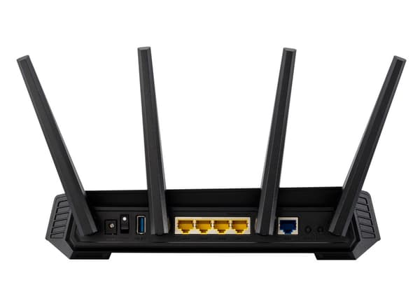 Asus | Langaton reititin | ROG STRIX GS-AX5400 | 4804 + 574 Mbit/s | Mbit/s | Ethernet LAN (RJ-45) -portit 4 | Mesh-tuki Kyllä | HÄNTÄ