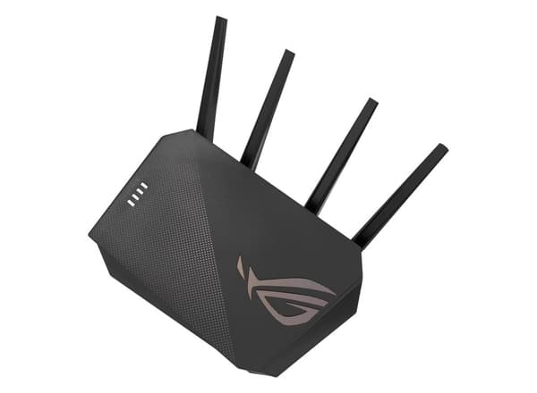 Asus | Langaton reititin | ROG STRIX GS-AX5400 | 4804 + 574 Mbit/s | Mbit/s | Ethernet LAN (RJ-45) -portit 4 | Mesh-tuki Kyllä | HÄNTÄ
