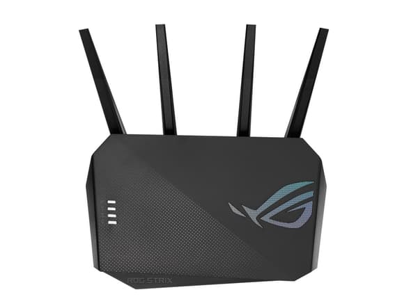 Asus | Langaton reititin | ROG STRIX GS-AX5400 | 4804 + 574 Mbit/s | Mbit/s | Ethernet LAN (RJ-45) -portit 4 | Mesh-tuki Kyllä | HÄNTÄ