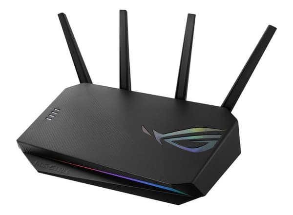 Asus | Langaton reititin | ROG STRIX GS-AX5400 | 4804 + 574 Mbit/s | Mbit/s | Ethernet LAN (RJ-45) -portit 4 | Mesh-tuki Kyllä | HÄNTÄ musta