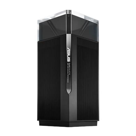 Asus | Trådløs Wifi 6E Tri-band Gigabit Router | ZenWiFi Pro ET12 (2-Pack) | 802.11ax | 1148+4804+4804 Mbit/s | 10/100/1000/110