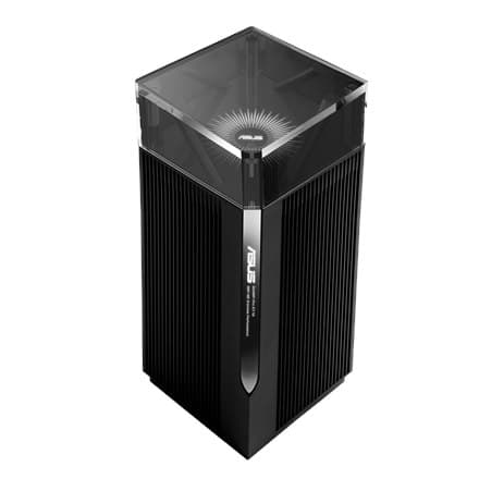 Asus | Trådløs Wifi 6E Tri-band Gigabit Router | ZenWiFi Pro ET12 (2-Pack) | 802.11ax | 1148+4804+4804 Mbit/s | 10/100/1000/110