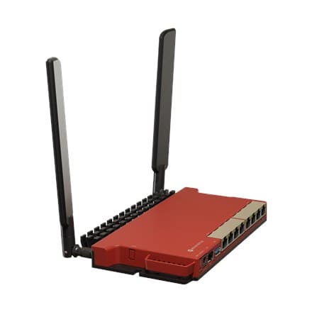 MikroTik | Router | L009UiGS-2HaxD-IN | 802.11ax | 10/100/1000 Mbit/s | Ethernet LAN (RJ-45) porte 8 | Mesh Support No | MU-MiMO