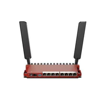MikroTik | Router | L009UiGS-2HaxD-IN | 802.11ax | 10/100/1000 Mbit/s | Ethernet LAN (RJ-45) porte 8 | Mesh Support No | MU-MiMO