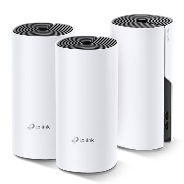 TP-LINK | Koko kodin mesh WiFi-järjestelmä | Deco M4 (3 kpl) | 802.11ac | 300+867 Mbit/s | 10/100/1000 Mbit/s | Ethernet LAN (RJ-45)