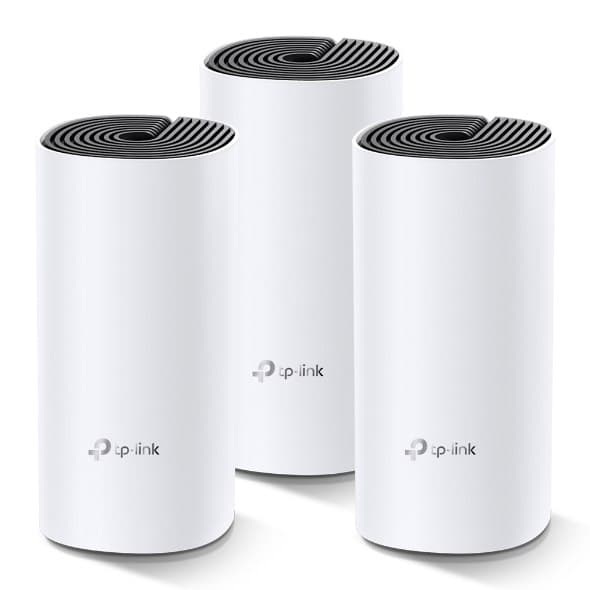 TP-LINK | Koko kodin mesh WiFi-järjestelmä | Deco M4 (3 kpl) | 802.11ac | 300+867 Mbit/s | 10/100/1000 Mbit/s | Ethernet LAN (RJ-45) Valkoinen